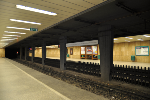Budapest, M1 metró, Széchenyi fürdő, bélyegkép