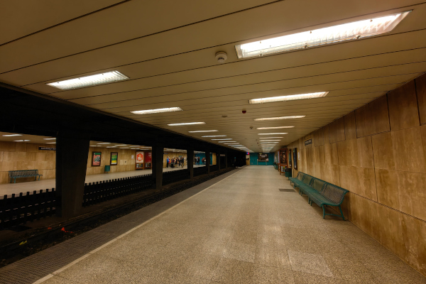 Budapest, M1 metró, Széchenyi fürdő, bélyegkép