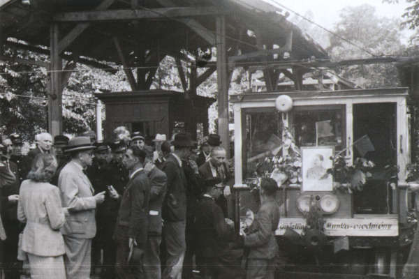 Budapest, M1 metró, Széchenyi fürdő, bélyegkép