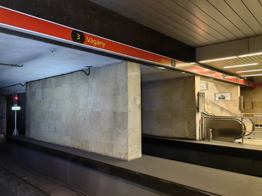 Budapest, M2 metró, Puskás Ferenc stadion, bélyegkép