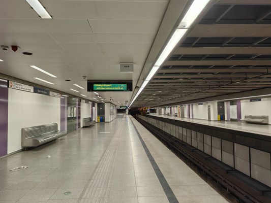 Budapest, M3 metró, Újpest-városkapu, bélyegkép