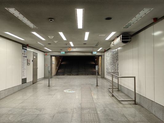 Budapest, M3 metró, Újpest-városkapu, bélyegkép