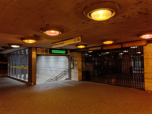 Budapest, M3 metró, Újpest-városkapu, bélyegkép
