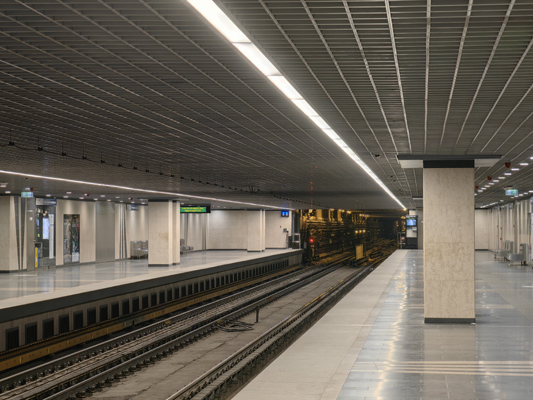 Budapest, M3 metró, Göncz Árpád városközpont, bélyegkép