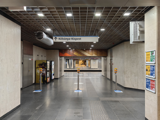 Budapest, M3 metró, Göncz Árpád városközpont, bélyegkép