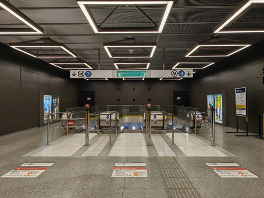 Budapest, M3 metró, Deák Ferenc tér, bélyegkép