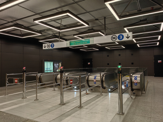 Budapest, M3 metró, Deák Ferenc tér, bélyegkép