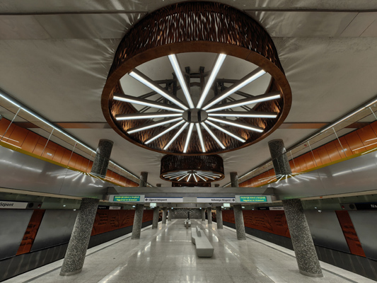 Budapest, M3 metró, Nagyvárad tér, bélyegkép