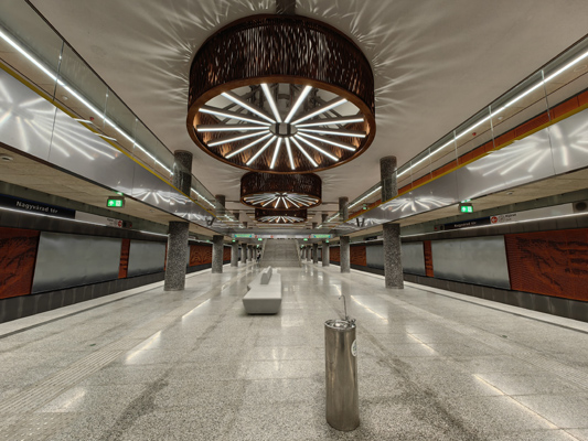 Budapest, M3 metró, Nagyvárad tér, bélyegkép