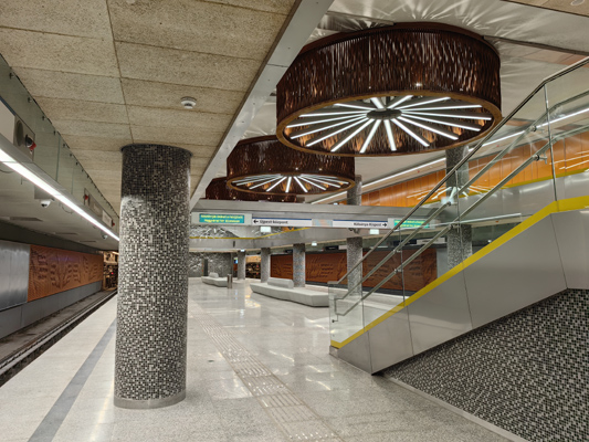Budapest, M3 metró, Nagyvárad tér, bélyegkép