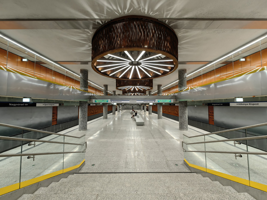 Budapest, M3 metró, Nagyvárad tér, bélyegkép