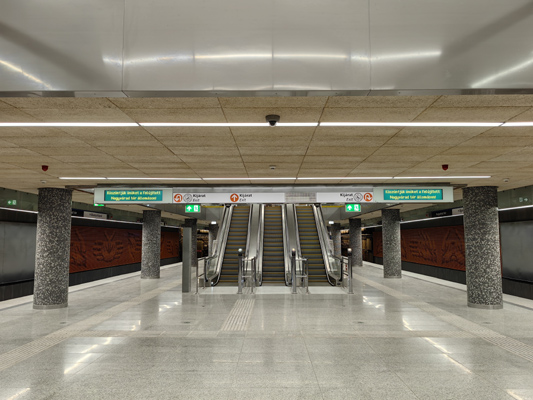 Budapest, M3 metró, Nagyvárad tér, bélyegkép