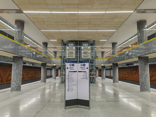 Budapest, M3 metró, Nagyvárad tér, bélyegkép