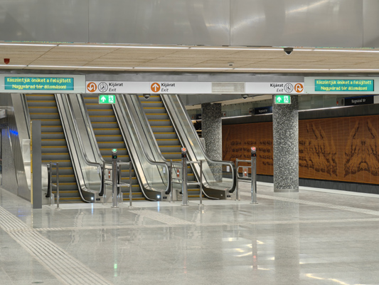 Budapest, M3 metró, Nagyvárad tér, bélyegkép