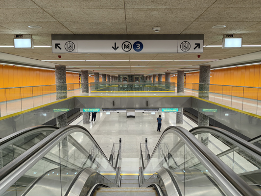 Budapest, M3 metró, Nagyvárad tér, bélyegkép