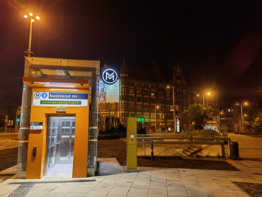 Budapest, M3 metró, Nagyvárad tér, bélyegkép