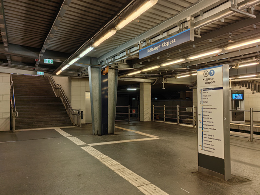 Budapest, M3 metró, Kőbánya-Kispest, bélyegkép
