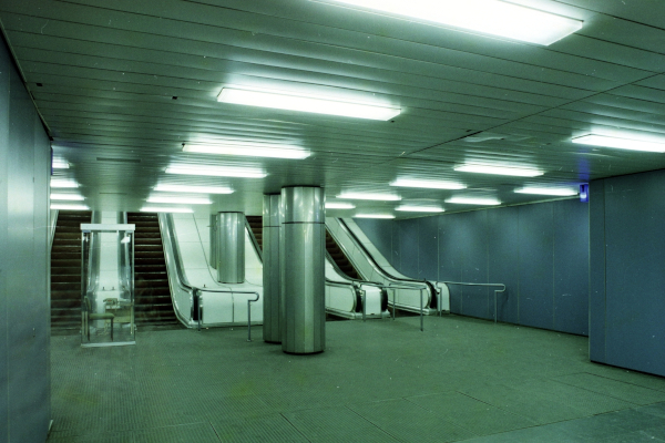 Budapest, M3 metró, Kálvin tér, bélyegkép