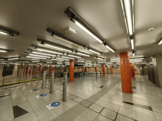 Budapest, M4 metró, Móricz Zsigmond körtér, bélyegkép