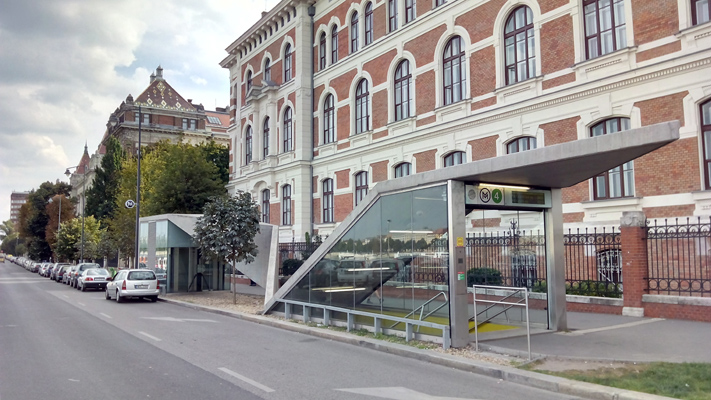 Budapest, M4 metró, Szent Gellért tér - Műegyetem, bélyegkép