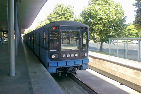 Budapest, Metrowagonmash 81-717m jármű, bélyegkép