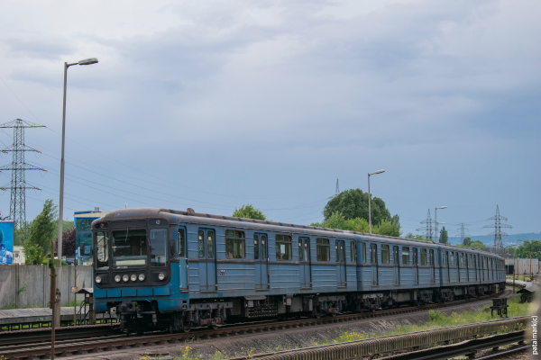 Budapest, Metrowagonmash 81-717m jármű, bélyegkép