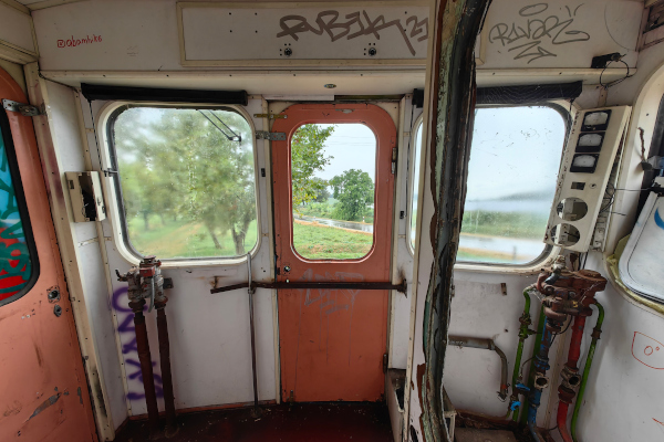 Csákberény, Metrowagonmash EvA jármű, bélyegkép